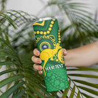 Bowls Australia NAIDOC Week 2026 Personalised Skinny Tumbler 50 Years Deadly Kangaroo Indigenous Art