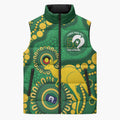 Bowls Australia NAIDOC Week 2026 Personalised Sleeveless Puffer Jacket 50 Years Deadly Kangaroo Indigenous Art