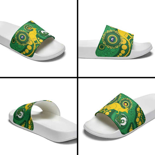 Bowls Australia NAIDOC Week 2026 Slide Sandals 50 Years Deadly Kangaroo Indigenous Art
