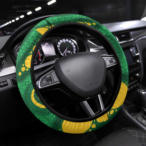 Bowls Australia NAIDOC Week 2026 Steering Wheel Cover 50 Years Deadly Kangaroo Indigenous Art