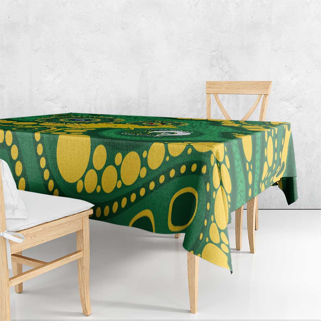 Bowls Australia NAIDOC Week 2026 Tablecloth 50 Years Deadly Kangaroo Indigenous Art