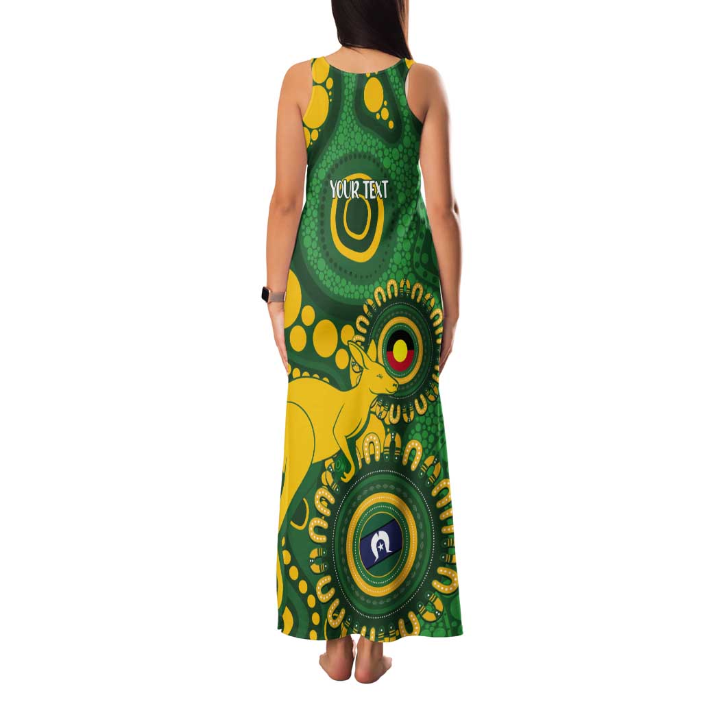 Bowls Australia NAIDOC Week 2026 Personalised Tank Maxi Dress 50 Years Deadly Kangaroo Indigenous Art