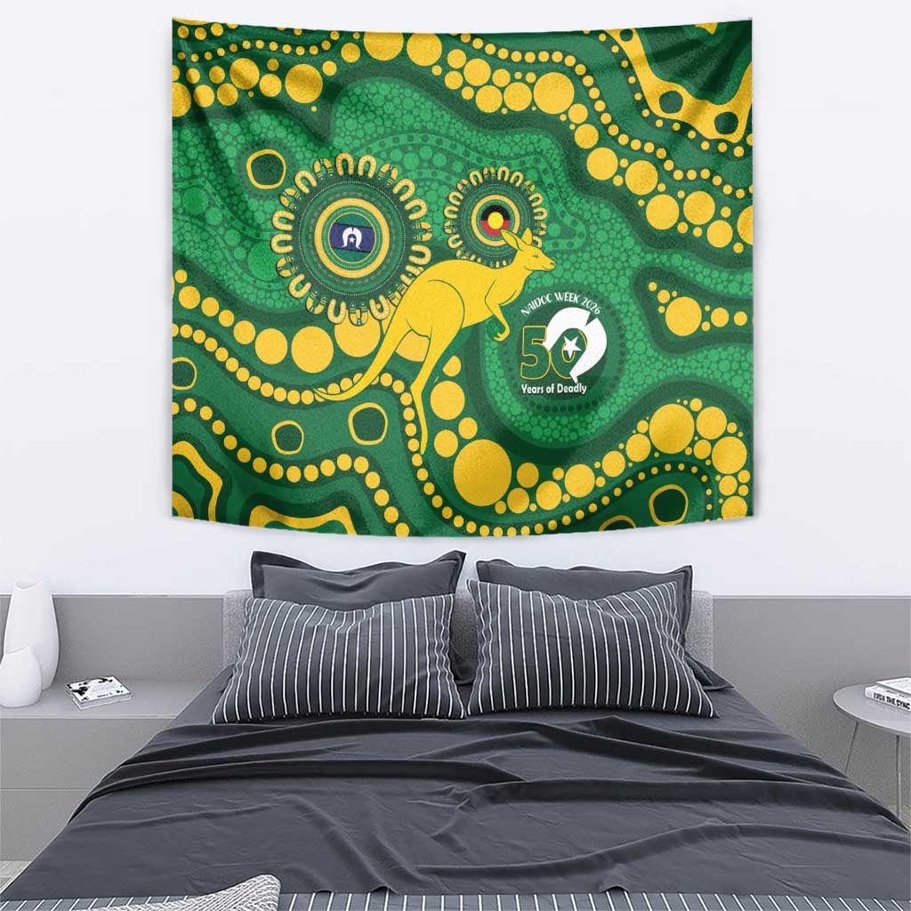Bowls Australia NAIDOC Week 2026 Tapestry 50 Years Deadly Kangaroo Indigenous Art