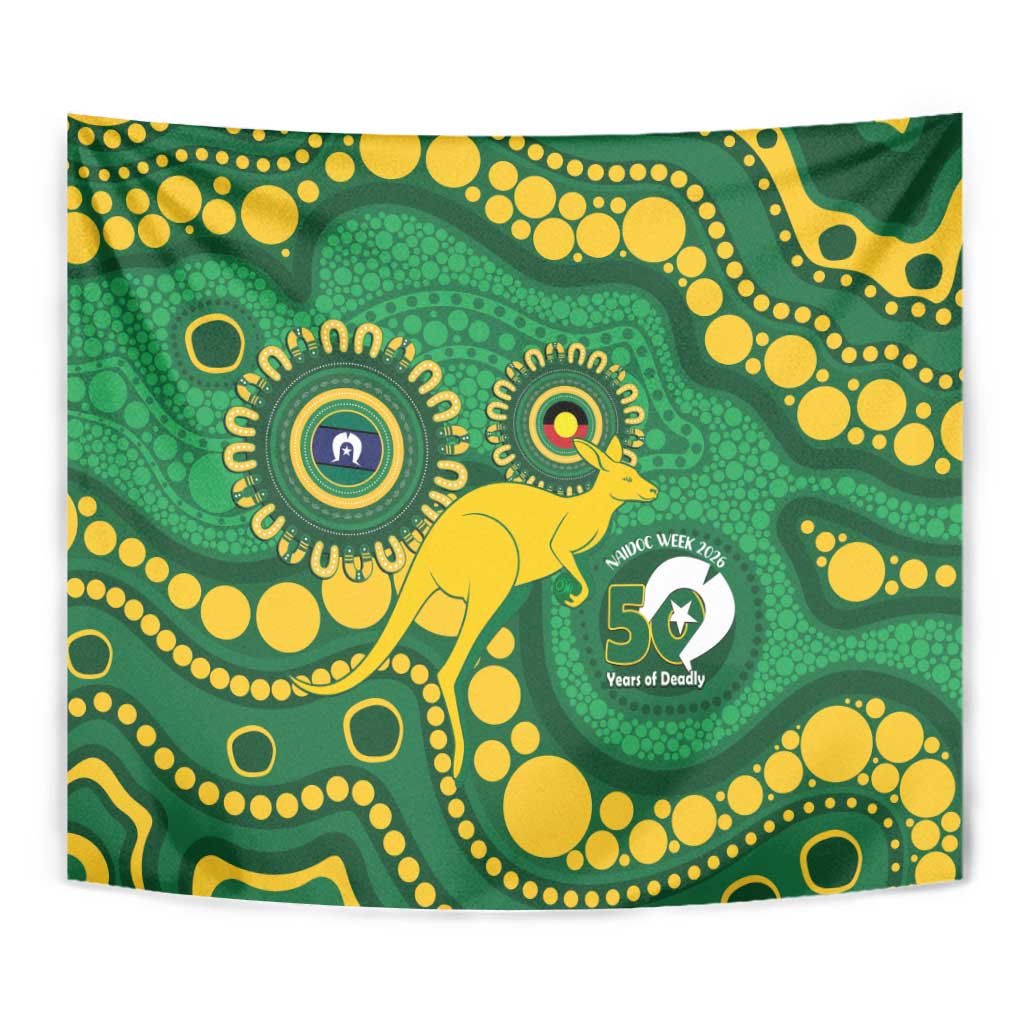 Bowls Australia NAIDOC Week 2026 Tapestry 50 Years Deadly Kangaroo Indigenous Art
