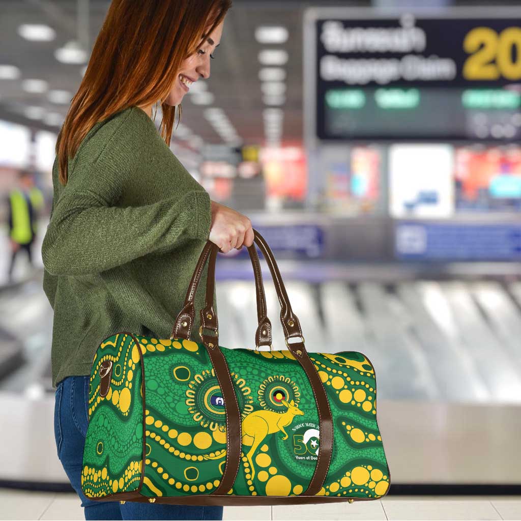 Bowls Australia NAIDOC Week 2026 Travel Bag 50 Years Deadly Kangaroo Indigenous Art