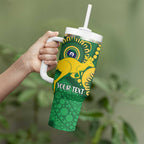 Bowls Australia NAIDOC Week 2026 Personalised Tumbler With Handle 50 Years Deadly Kangaroo Indigenous Art