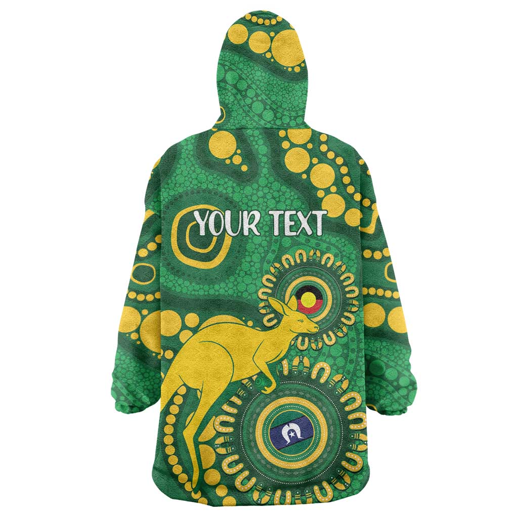 Bowls Australia NAIDOC Week 2026 Personalised Wearable Blanket Hoodie 50 Years Deadly Kangaroo Indigenous Art