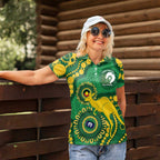 Bowls Australia NAIDOC Week 2026 Personalised Women Polo Shirt 50 Years Deadly Kangaroo Indigenous Art