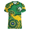 Bowls Australia NAIDOC Week 2026 Personalised Women V-Neck T-Shirt 50 Years Deadly Kangaroo Indigenous Art