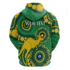 Bowls Australia NAIDOC Week 2026 Personalised Zip Hoodie 50 Years Deadly Kangaroo Indigenous Art