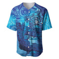 Kuri New Zealand Matariki Baseball Jersey Aotearoa Dog Waka Maori New Year Galaxy Vibes