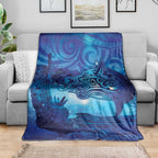 Kuri New Zealand Matariki Blanket Aotearoa Dog Waka Maori New Year Galaxy Vibes