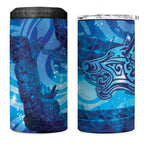 Kuri New Zealand Matariki 4 in 1 Can Cooler Tumbler Aotearoa Dog Waka Maori New Year Galaxy Vibes