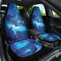 Kuri New Zealand Matariki Car Seat Cover Aotearoa Dog Waka Maori New Year Galaxy Vibes