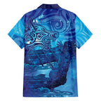 Kuri New Zealand Matariki Family Matching Summer Maxi Dress and Hawaiian Shirt Aotearoa Dog Waka Maori New Year Galaxy Vibes