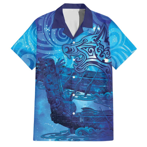 Kuri New Zealand Matariki Family Matching Tank Maxi Dress and Hawaiian Shirt Aotearoa Dog Waka Maori New Year Galaxy Vibes
