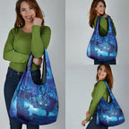 Kuri New Zealand Matariki Grocery Bag Aotearoa Dog Waka Maori New Year Galaxy Vibes
