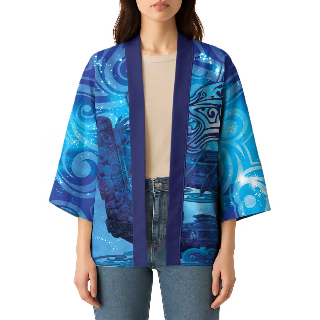Kuri New Zealand Matariki Kimono Aotearoa Dog Waka Maori New Year Galaxy Vibes