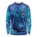 Kuri New Zealand Matariki Long Sleeve Shirt Aotearoa Dog Waka Maori New Year Galaxy Vibes