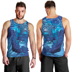 Kuri New Zealand Matariki Men Tank Top Aotearoa Dog Waka Maori New Year Galaxy Vibes