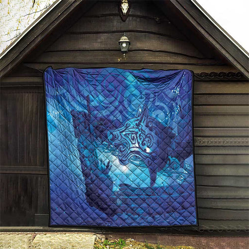 Kuri New Zealand Matariki Quilt Aotearoa Dog Waka Maori New Year Galaxy Vibes