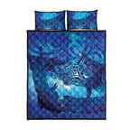 Kuri New Zealand Matariki Quilt Bed Set Aotearoa Dog Waka Maori New Year Galaxy Vibes