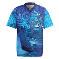 Kuri New Zealand Matariki Rugby Jersey Aotearoa Dog Waka Maori New Year Galaxy Vibes