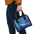 Kuri New Zealand Matariki Shoulder Handbag Aotearoa Dog Waka Maori New Year Galaxy Vibes