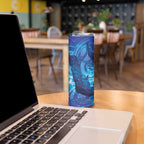 Kuri New Zealand Matariki Skinny Tumbler Aotearoa Dog Waka Maori New Year Galaxy Vibes