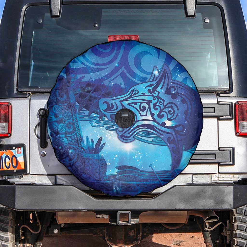 Kuri New Zealand Matariki Spare Tire Cover Aotearoa Dog Waka Maori New Year Galaxy Vibes