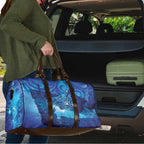 Kuri New Zealand Matariki Travel Bag Aotearoa Dog Waka Maori New Year Galaxy Vibes