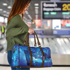 Kuri New Zealand Matariki Travel Bag Aotearoa Dog Waka Maori New Year Galaxy Vibes