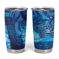 Kuri New Zealand Matariki Tumbler Cup Aotearoa Dog Waka Maori New Year Galaxy Vibes