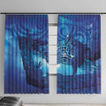 Kuri New Zealand Matariki Window Curtain Aotearoa Dog Waka Maori New Year Galaxy Vibes