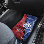 Personalised Kangaroos And Bombers Football Car Mats Sporty Version