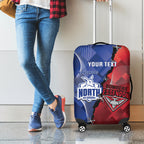 Personalised Kangaroos And Bombers Football Luggage Cover Sporty Version