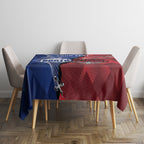 Personalised Kangaroos And Bombers Football Tablecloth Sporty Version