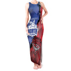 Personalised Kangaroos And Bombers Football Tank Maxi Dress Sporty Version