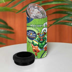 NRL Raiders NAIDOC Week 4 in 1 Can Cooler Tumbler Keep The Fire Burning Indigenous Art