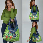 Custom NRL Raiders NAIDOC Week Grocery Bag Keep The Fire Burning Indigenous Art
