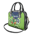 Custom NRL Raiders NAIDOC Week Shoulder Handbag Keep The Fire Burning Indigenous Art