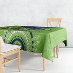 Custom NRL Raiders NAIDOC Week Tablecloth Keep The Fire Burning Indigenous Art