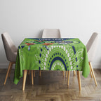 Custom NRL Raiders NAIDOC Week Tablecloth Keep The Fire Burning Indigenous Art