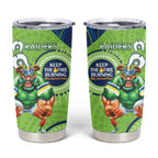 NRL Raiders NAIDOC Week Tumbler Cup Keep The Fire Burning Indigenous Art