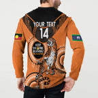 Custom NRL Tigers NAIDOC Week Button Sweatshirt Keep The Fire Burning Indigenous Art