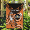 Custom NRL Tigers NAIDOC Week Garden Flag Keep The Fire Burning Indigenous Art