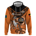 Custom NRL Tigers NAIDOC Week Hoodie Keep The Fire Burning Indigenous Art