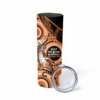 NRL Tigers NAIDOC Week Skinny Tumbler Keep The Fire Burning Indigenous Art