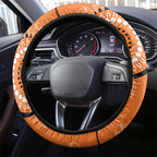 NRL Tigers NAIDOC Week Steering Wheel Cover Keep The Fire Burning Indigenous Art