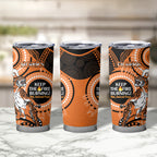 NRL Tigers NAIDOC Week Tumbler Cup Keep The Fire Burning Indigenous Art